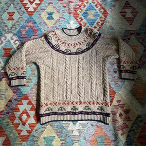 United Colors of Benetton Shetland Wool sweater size M/L